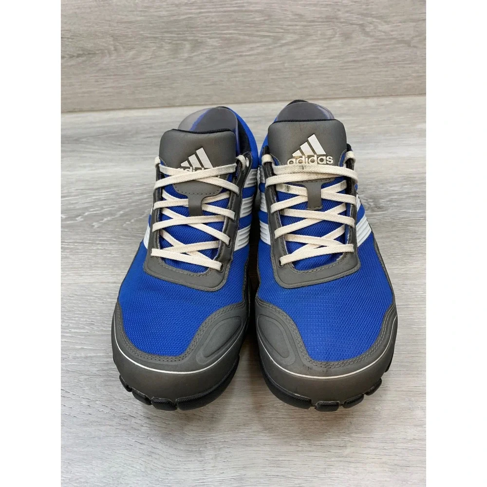 Adidas Tech Response 4.0 Golf Shoes Blue Grey Waterproof Men's 9 Athletic